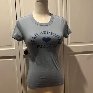 American Eagle Outfitters Gray Team Jeremiah Tee